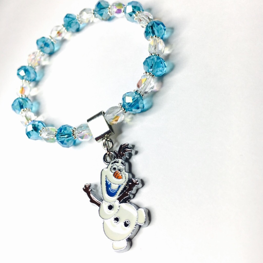 💝NWT Frozen Olaf Girl New Artisan Bracelet Gift